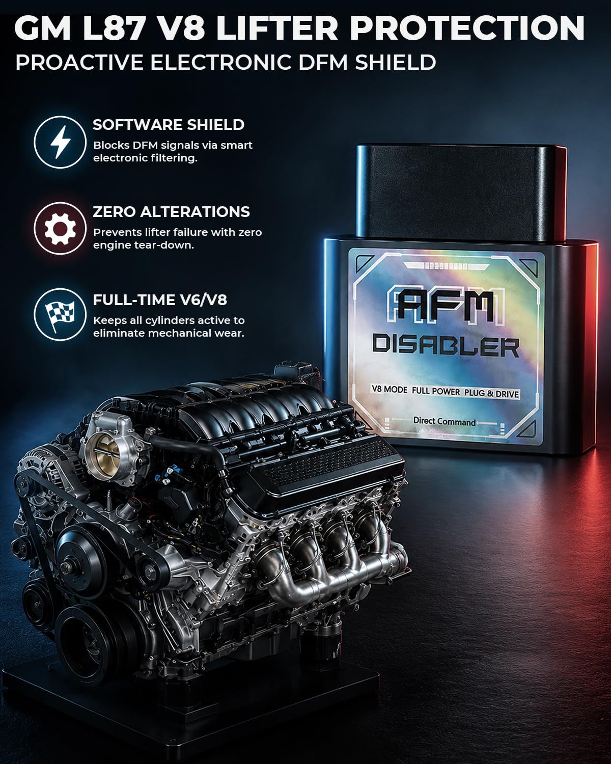 DZFST.FI ABS housing texture showing lightweight durable finish benefit