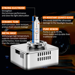 DZG D5S quartz glass close-up offering stronger impact resistance
