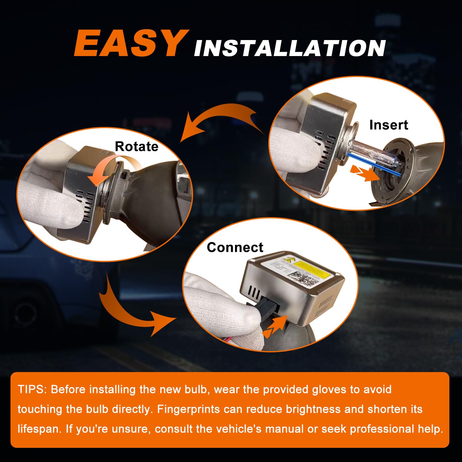 DZG D5S in hand showing compact size and easy installation