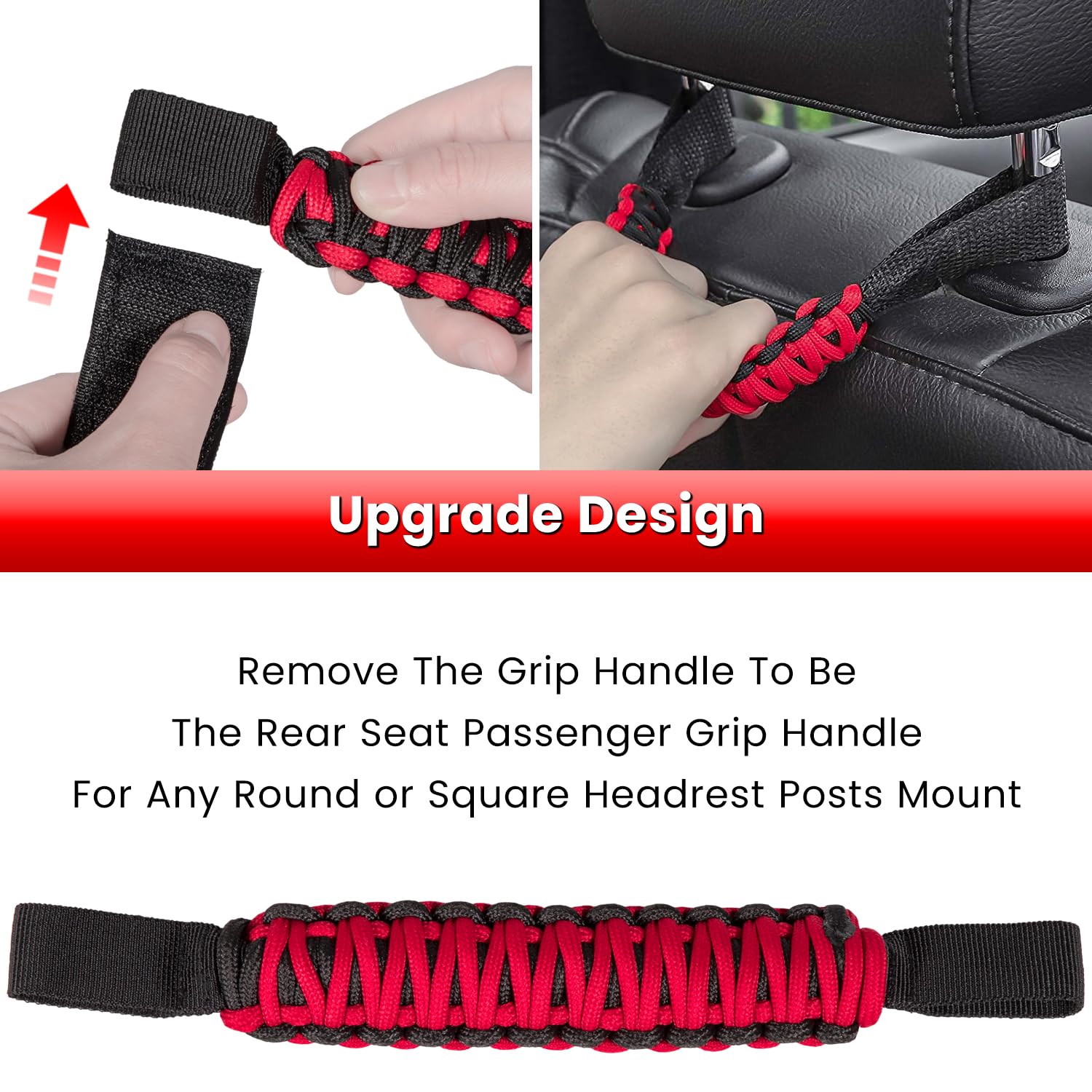 E-cowlboy backside showing three-strap layout for anti-rotation benefit