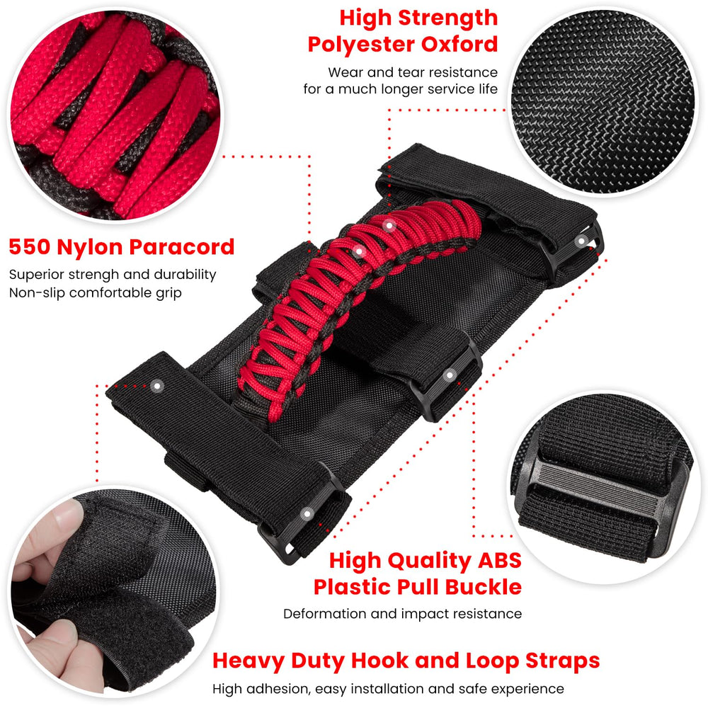 E-cowlboy ABS buckle and heavy-duty strap detail showing secure fastening