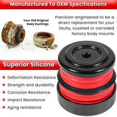 E-cowlboy full kit contents laid out, includes shims, seals and cups for easy install