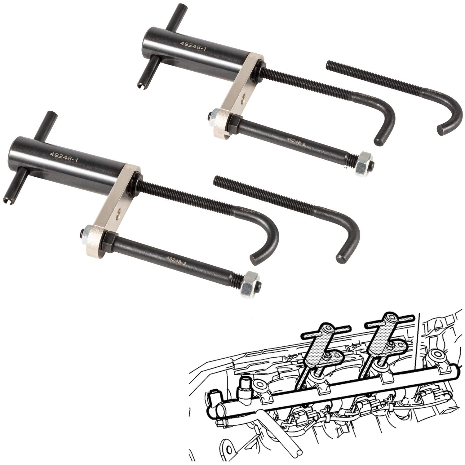 E-cowlboy EN-49248 front view showing compact extractor design and durability