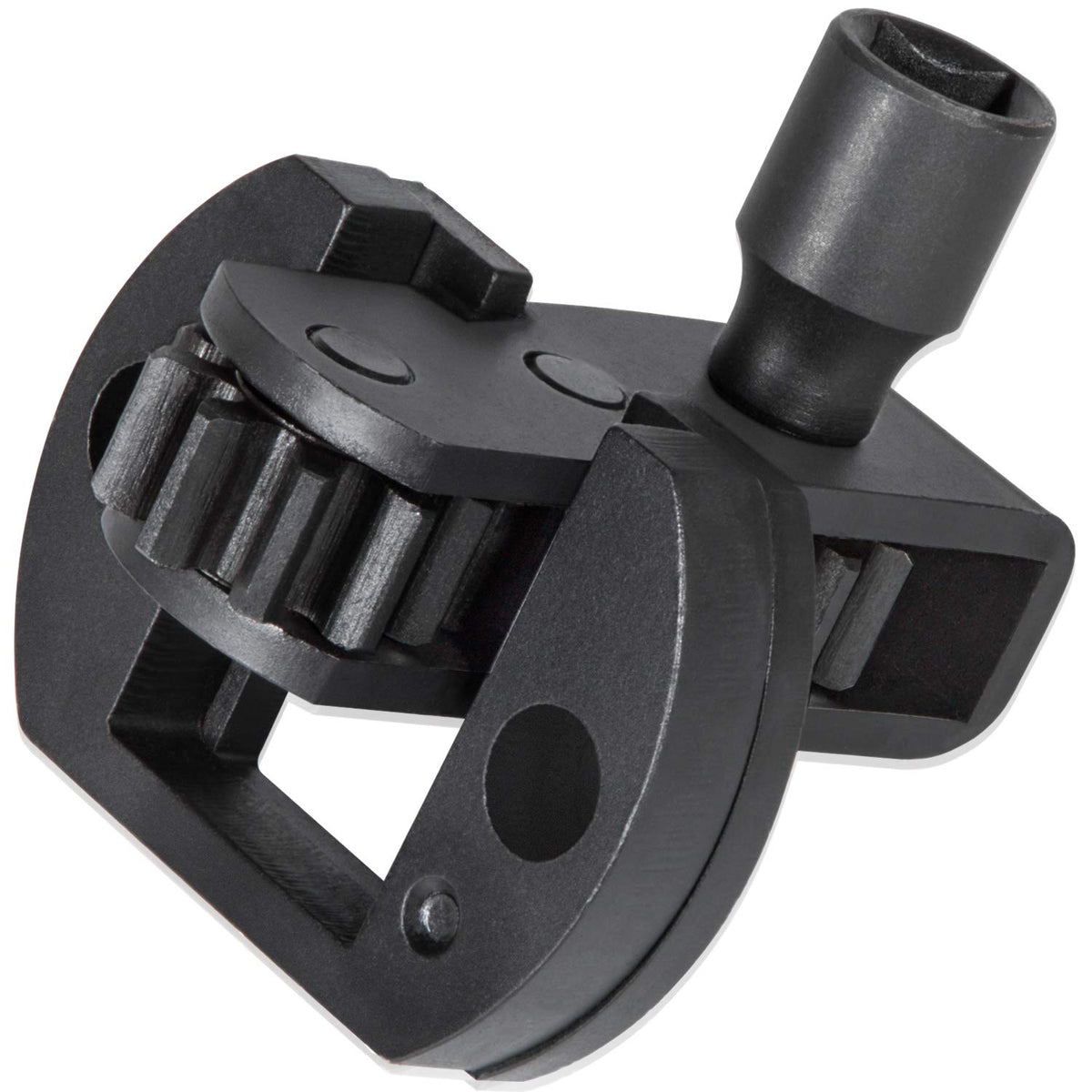 E-cowlboy front view of barring tool showing fit and strength