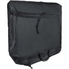 E-cowlboy front view of storage bag showing protective carry design and fit