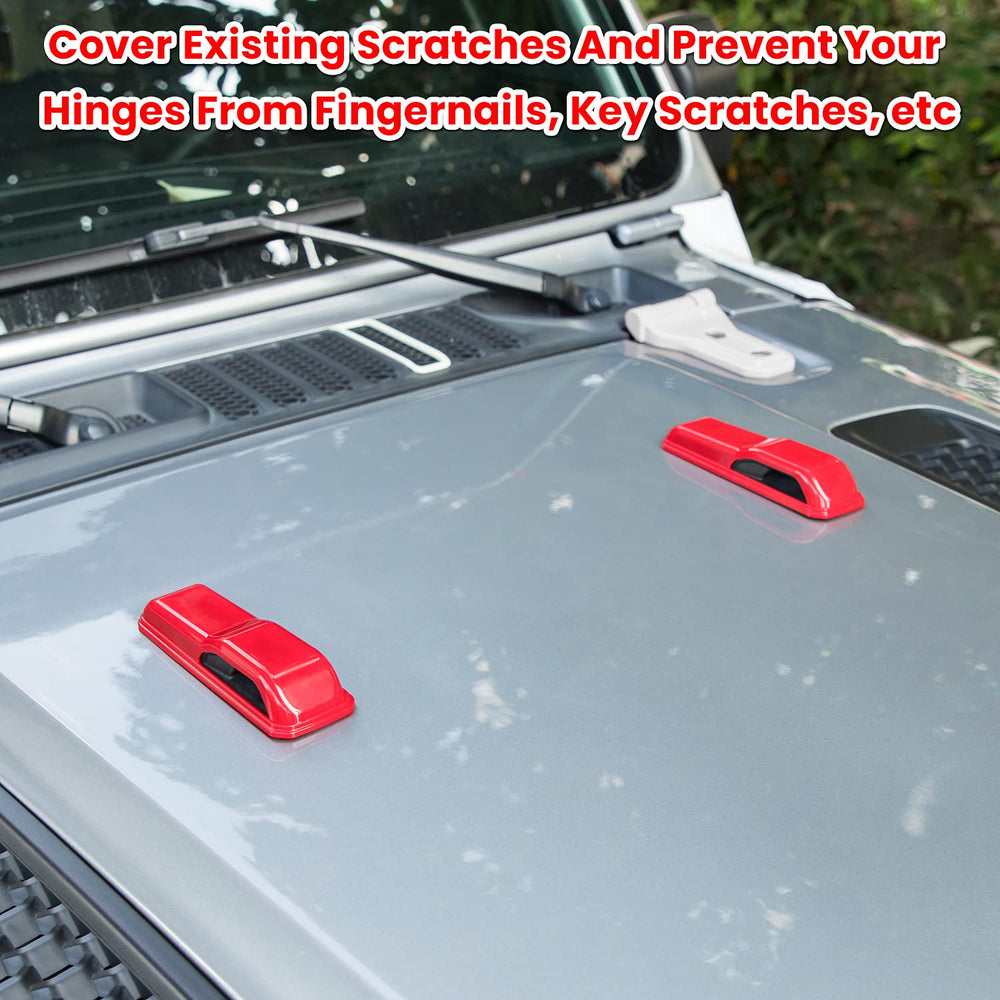 E-cowlboy lifestyle shot on parked Jeep showing visual upgrade and road-ready look