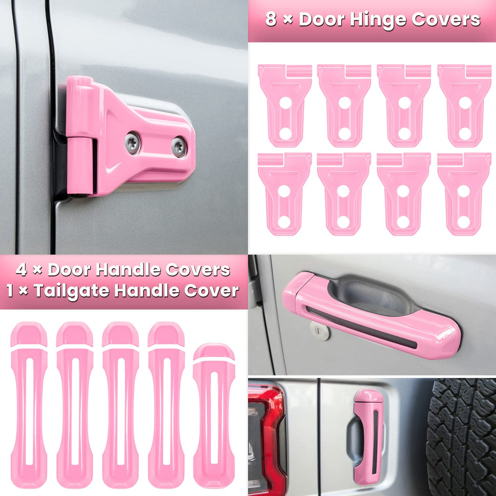 E-cowlboy hood latch and hinge detail demonstrating improved appearance and coverage