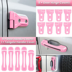 E-cowlboy hood latch and hinge detail demonstrating improved appearance and coverage