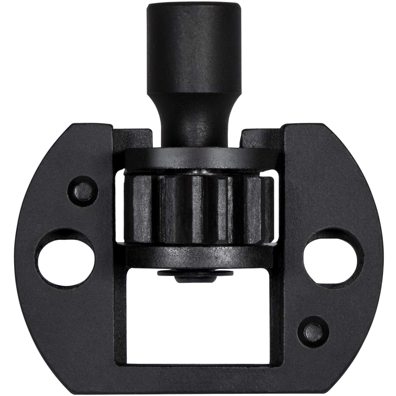 E-cowlboy tool installed on engine flywheel demonstrating safe in-use control