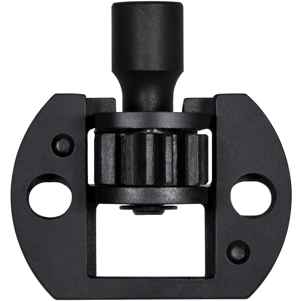 E-cowlboy tool installed on engine flywheel demonstrating safe in-use control