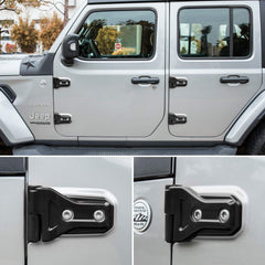 E-cowlboy installed on front hinge demonstrating clean look and scratch coverage