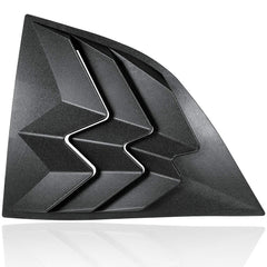 E-cowlboy louver on passenger rear-quarter showing reduced glare benefit