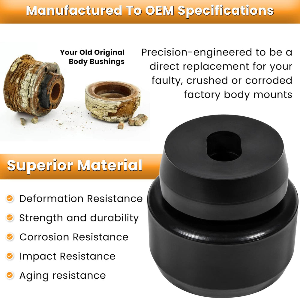 E-cowlboy polyurethane mount texture showing durable material finish