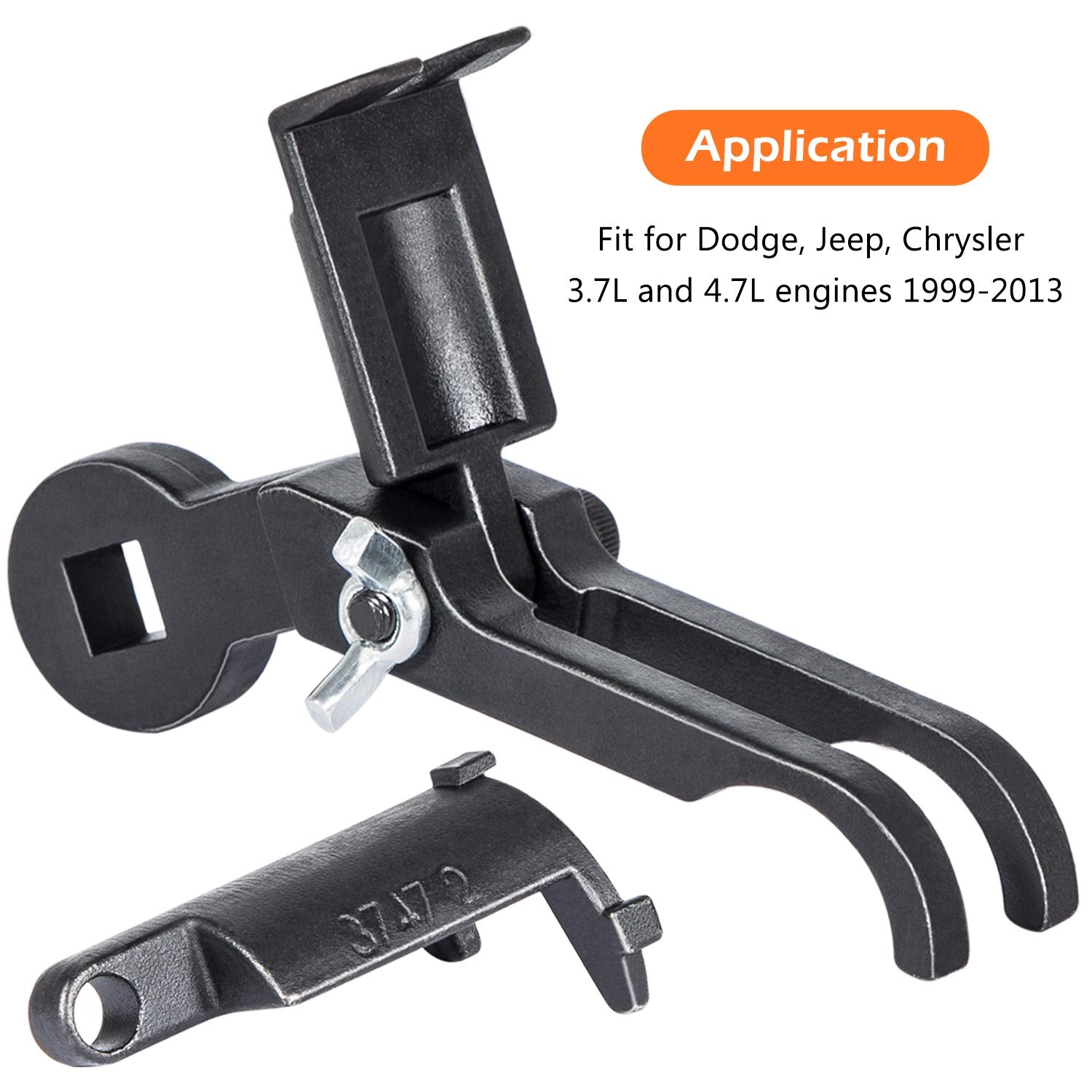 E-cowlboy tool beside a ruler showing compact size for tight engine bays