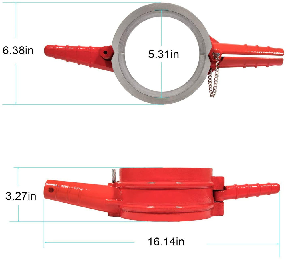 E-cowlboy size comparison next to ruler showing precise OEM fit