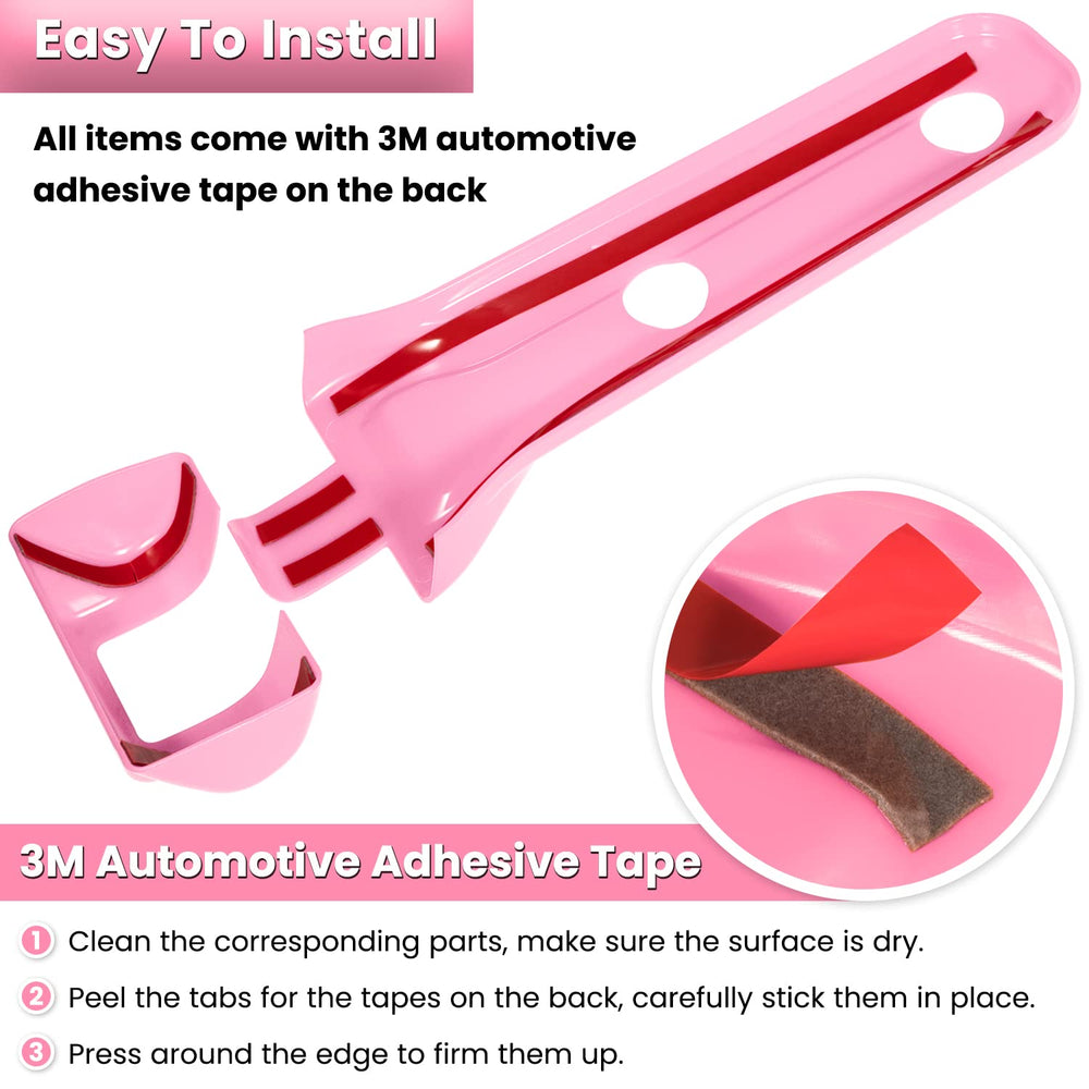 E-cowlboy rear tailgate window hinge cover on Jeep providing scratch concealment benefit