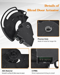 E-Shin actuator electrical connector detail for easy plug-in installation