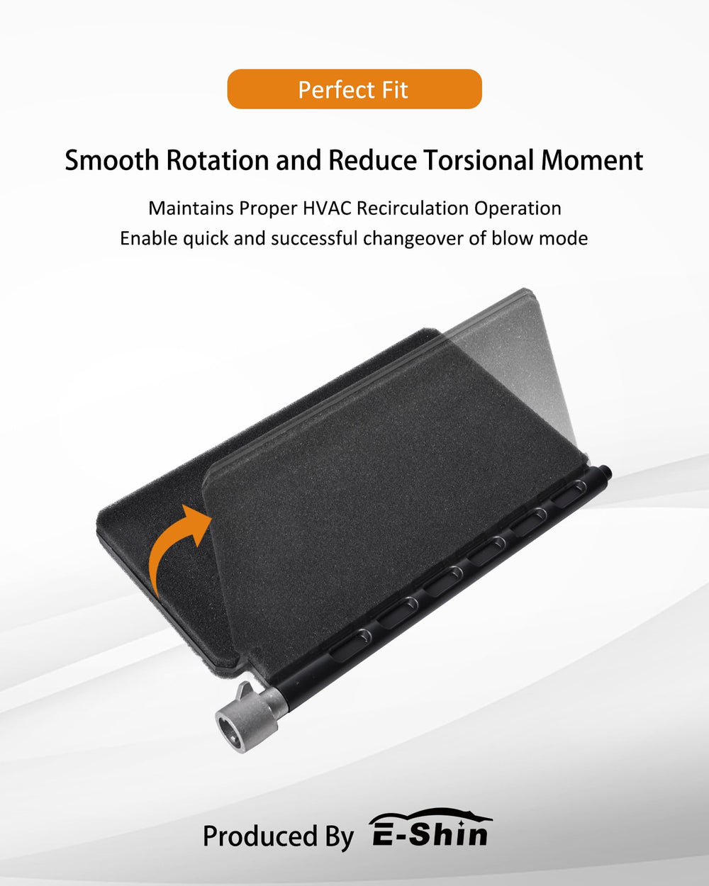 E-Shin labeled parts and replacement numbers clarifying compatibility benefit
