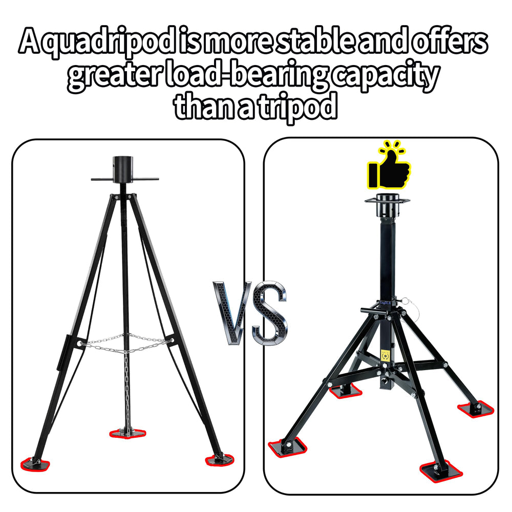 EagBLB installed under king pin providing immediate wobble reduction