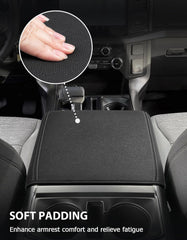 Eaglecover in use with hand resting providing added comfort while driving