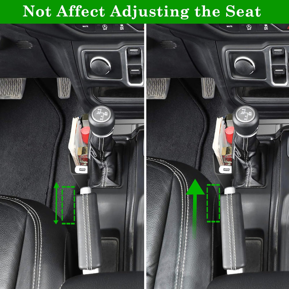 Eamplest lifestyle driving interior shot keeps essentials secure on trails