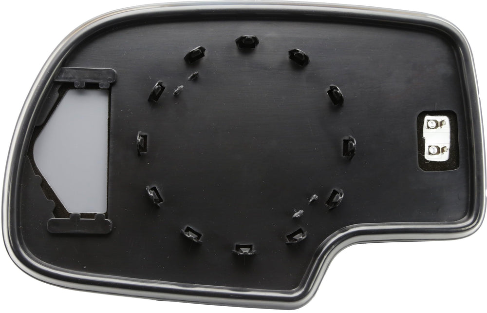 EAP heated element close-up showing wiring detail and quick-defrost advantage
