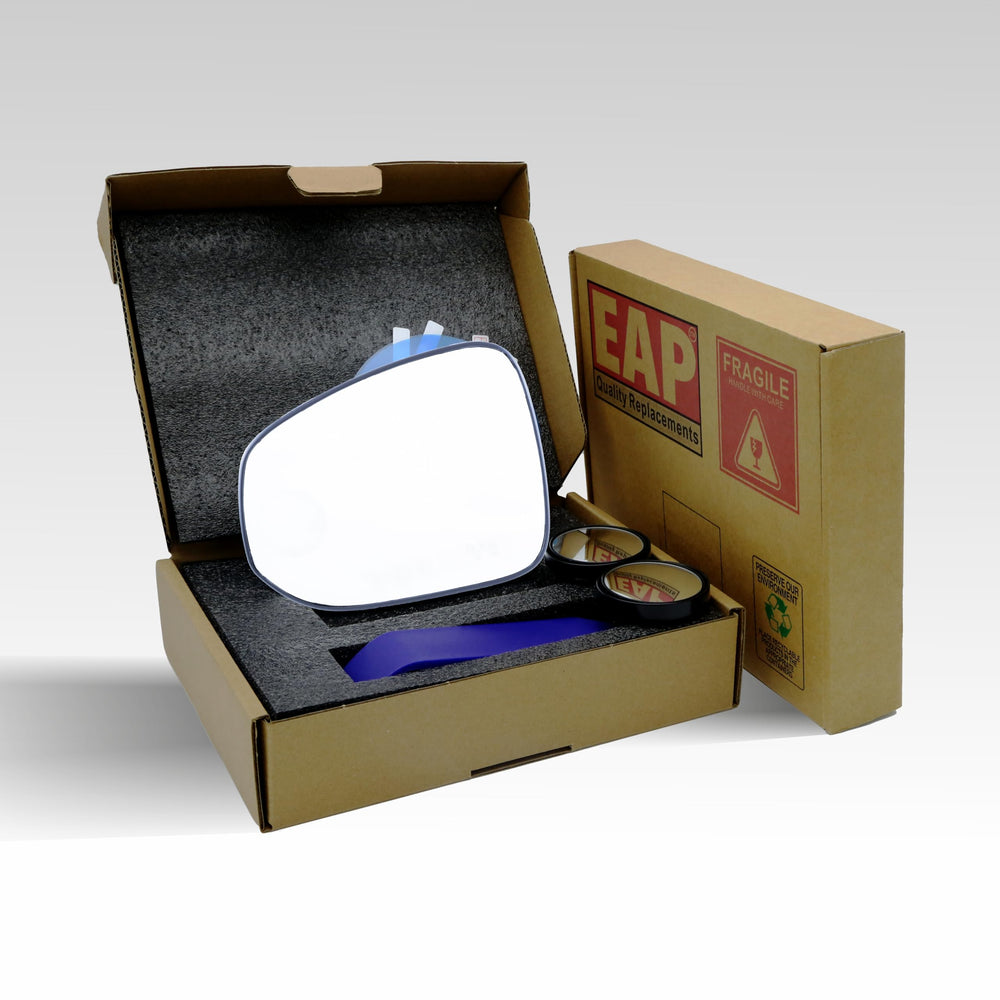 EAP two wide-view spotters arranged to expand side visibility benefit