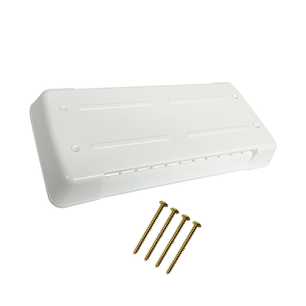 Earthtec front view vent cover showing clean fit and restored appearance