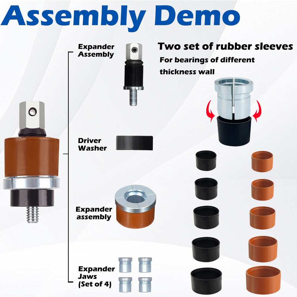 easchwork tool shaft and extension rods showing stable reach and control