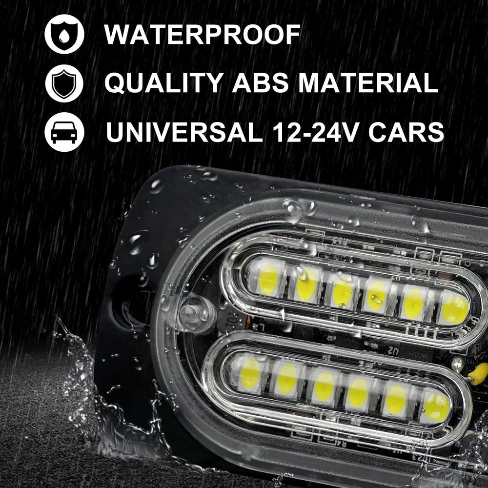 EASE2U close-up of 24-LED lens highlighting bright concentrated illumination