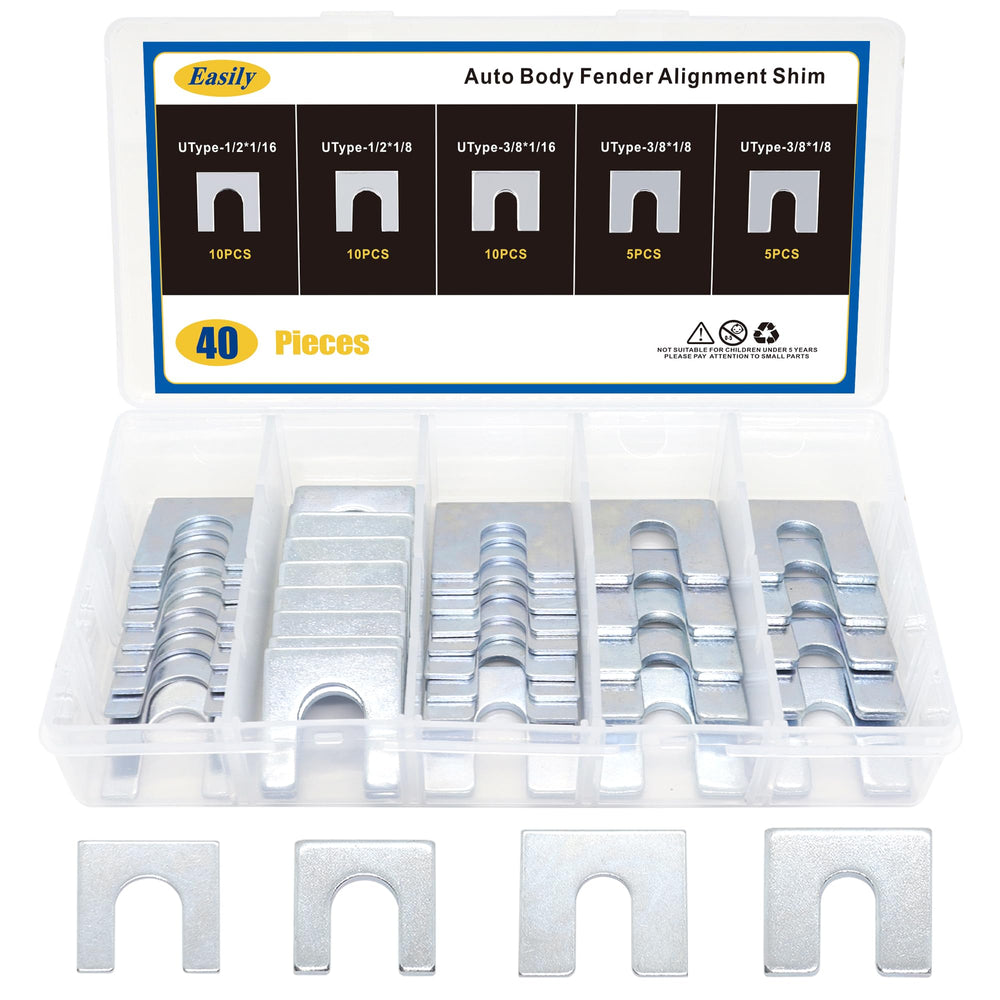 Easily front packaging showing kit and sizes for quick selection benefits