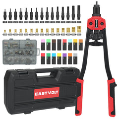 Eastvolt front view showing tool and case for portable organization and protection