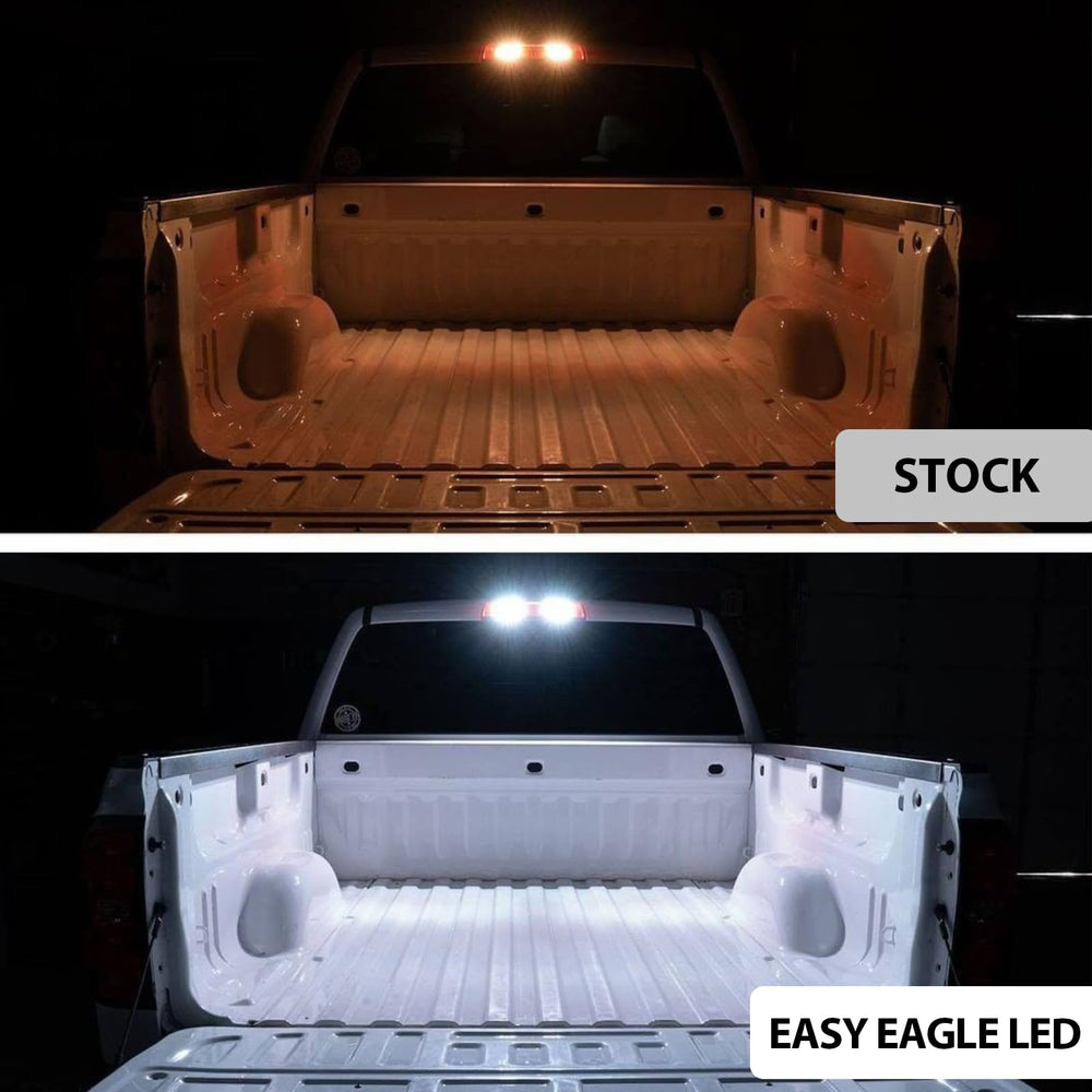 EASY EAGLE license plate LEDs at night improving rear visibility