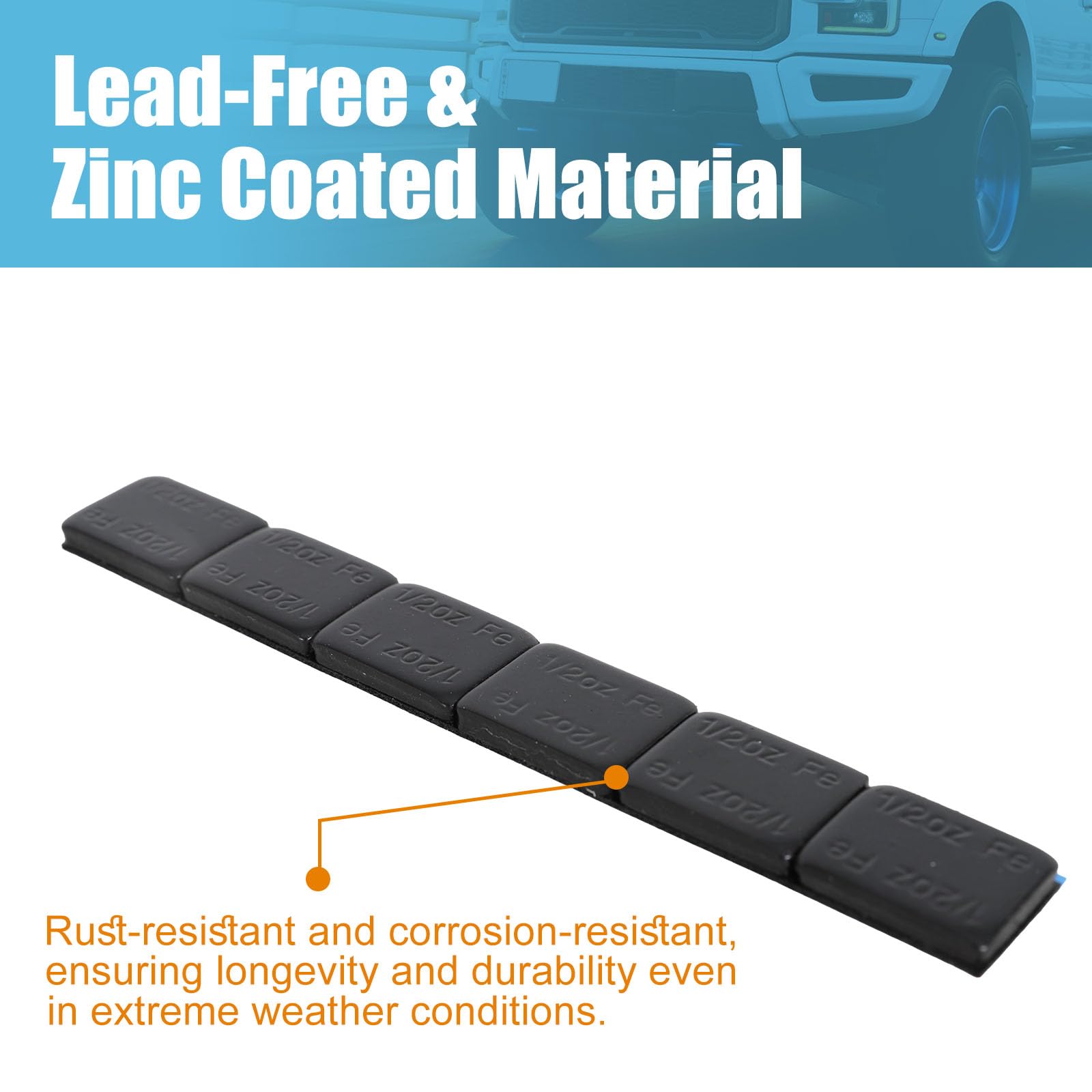 EASYBERG adhesive backing detail showing strong bond for rims