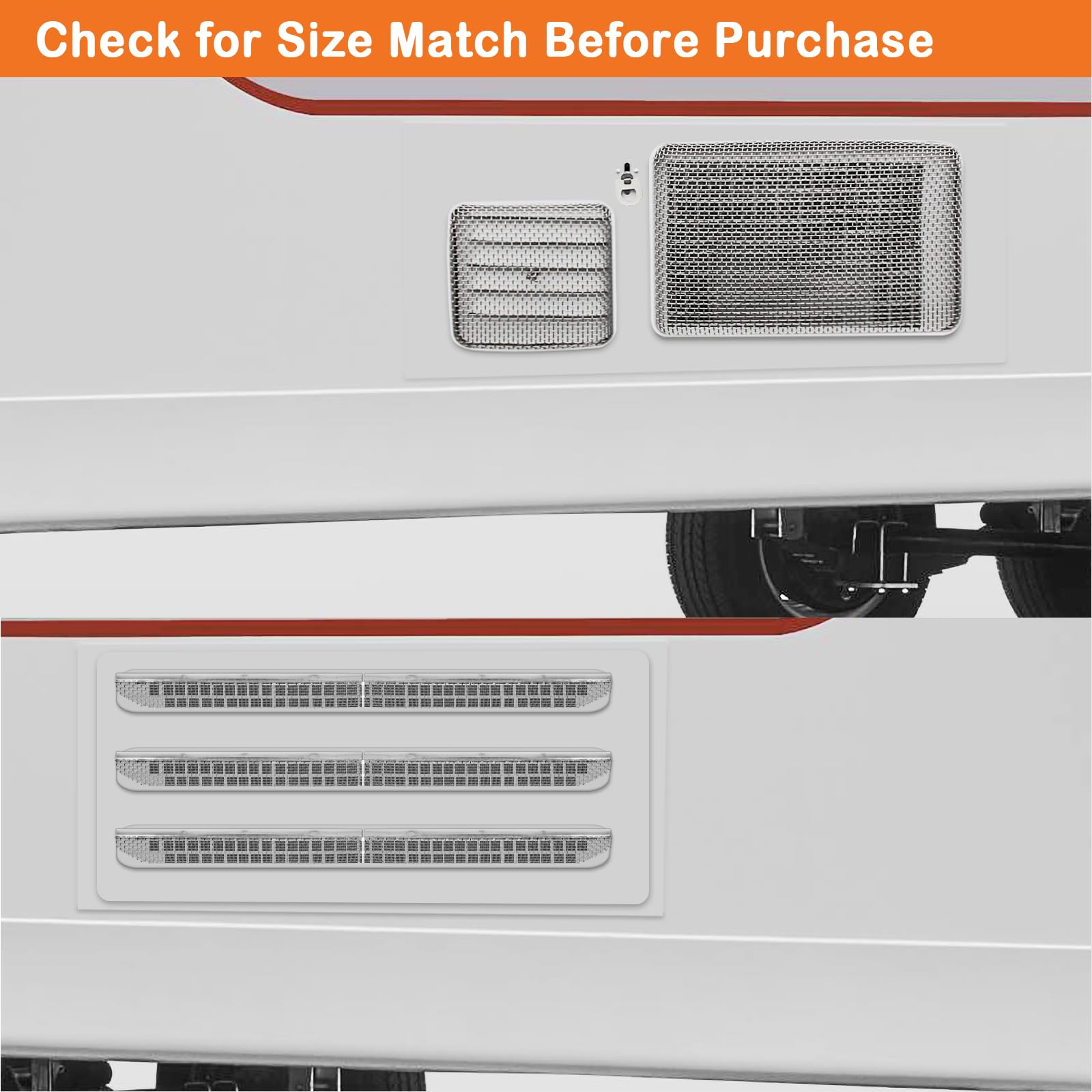 Eazy2hD installed on RV exterior demonstrating tidy, low-profile protection in a camping setting.