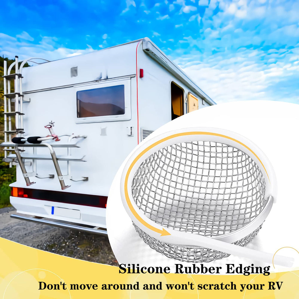 Eazy2hD close-up stainless steel mesh texture highlights corrosion resistance