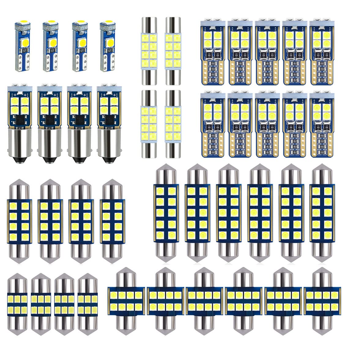 EBAIFUN kit front packaging showing full 42-piece assortment and easy selection benefit