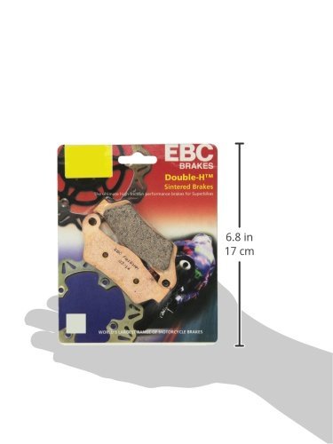 EBC pads installed in caliper showing scale and correct vehicle-specific fit