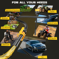 Ecarke hose and connection seal highlighting leak-proof handling and durability