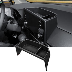 Ecarzo front view dash tray showing tidy storage and easy access benefit