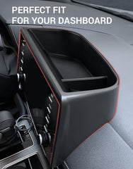 Ecarzo installed behind screen in Sienna providing hidden organization benefit