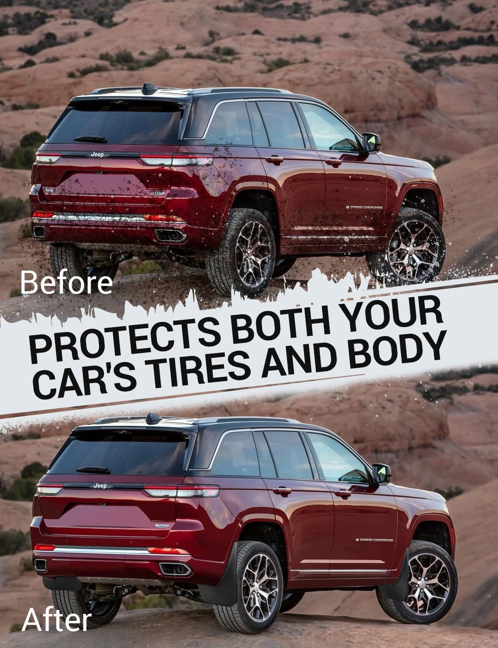 Ecarzo rear left mud flap fitted protecting wheel arch from debris
