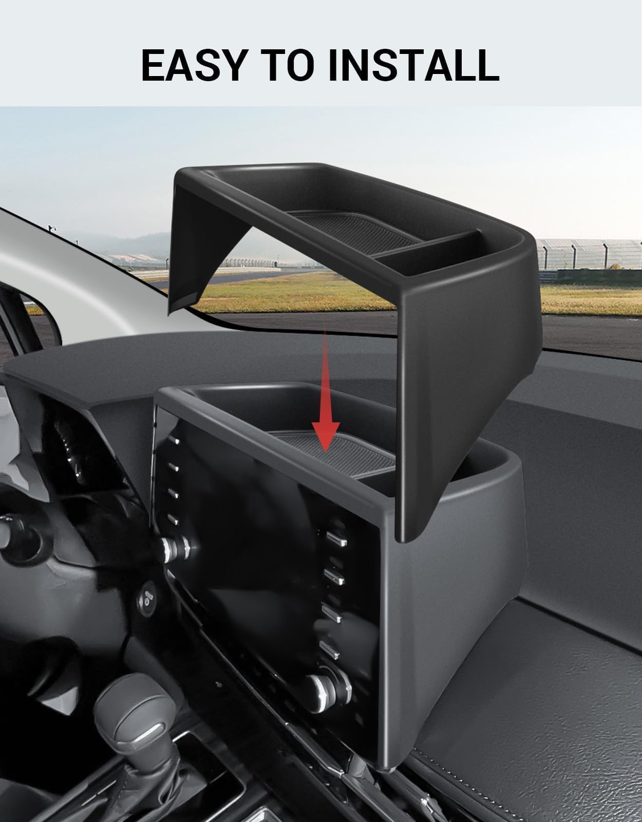 Ecarzo next to hand showing scale and easy handling benefit
