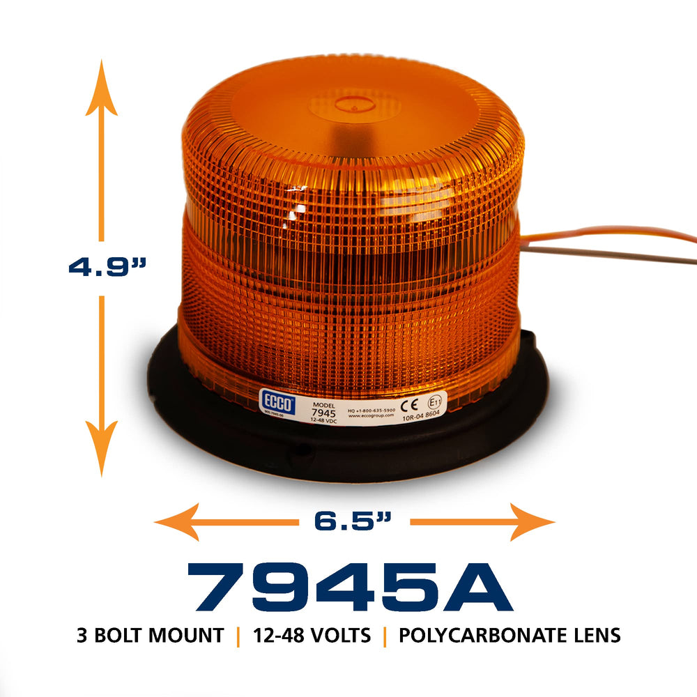 ECCO 7945A installed on tractor demonstrating clear on-site signaling