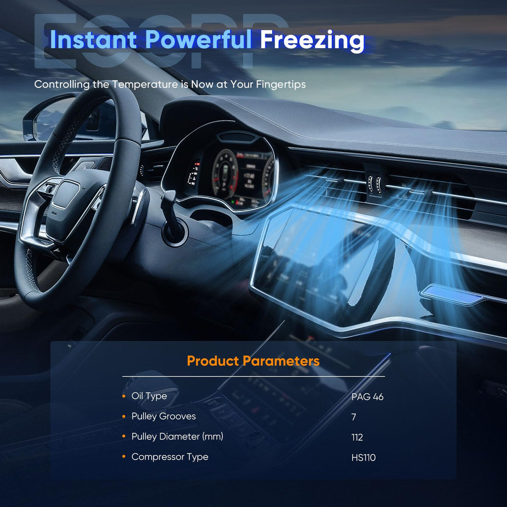 ECCPP installed in engine bay demonstrating direct-fit compatibility and restored cooling