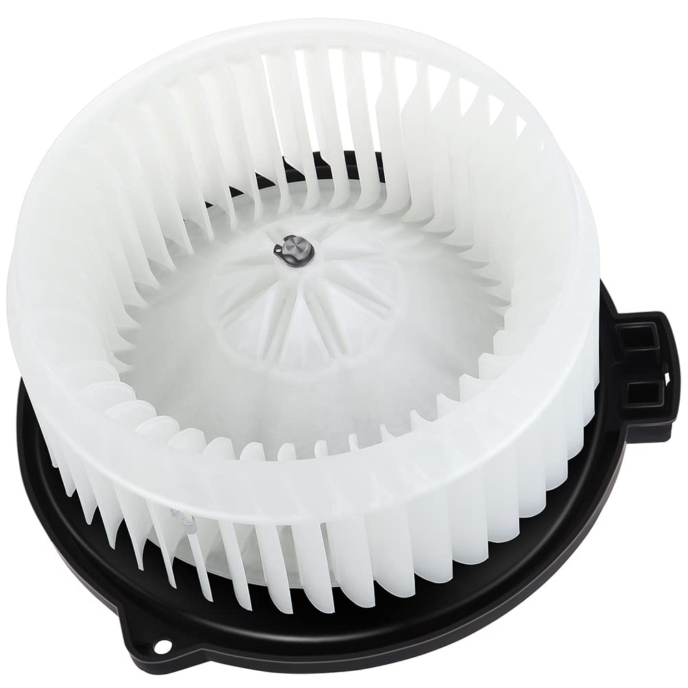 ECCPP front view of blower motor showing housing and mounting points for easy replacement