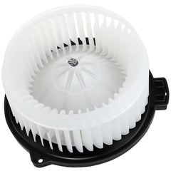 ECCPP front view of blower motor showing housing and mounting points for easy replacement