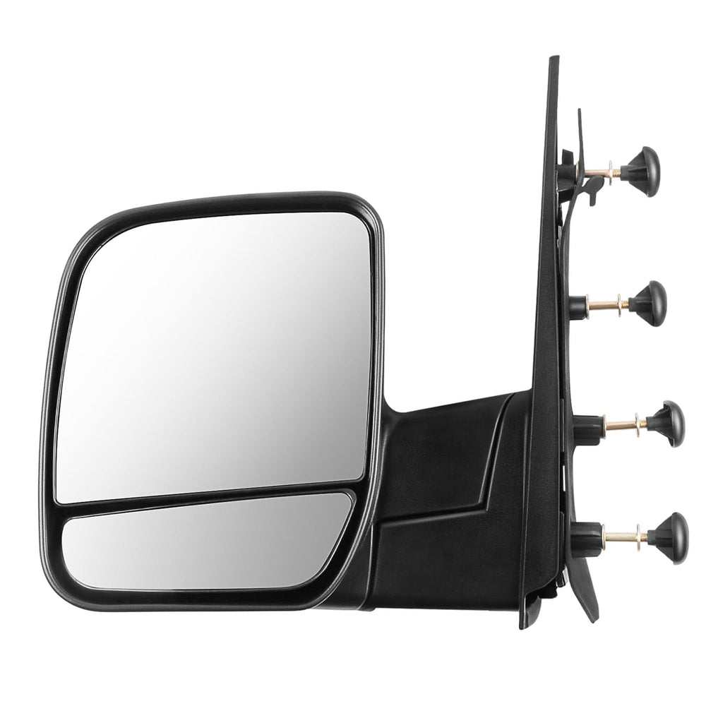 ECCPP driver side mirror front view showing fit and finish