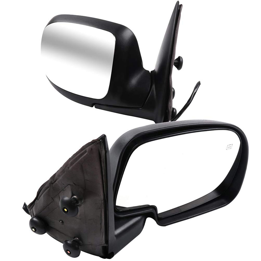 ECCPP front view of replacement mirror showing fit and finish for easy installation