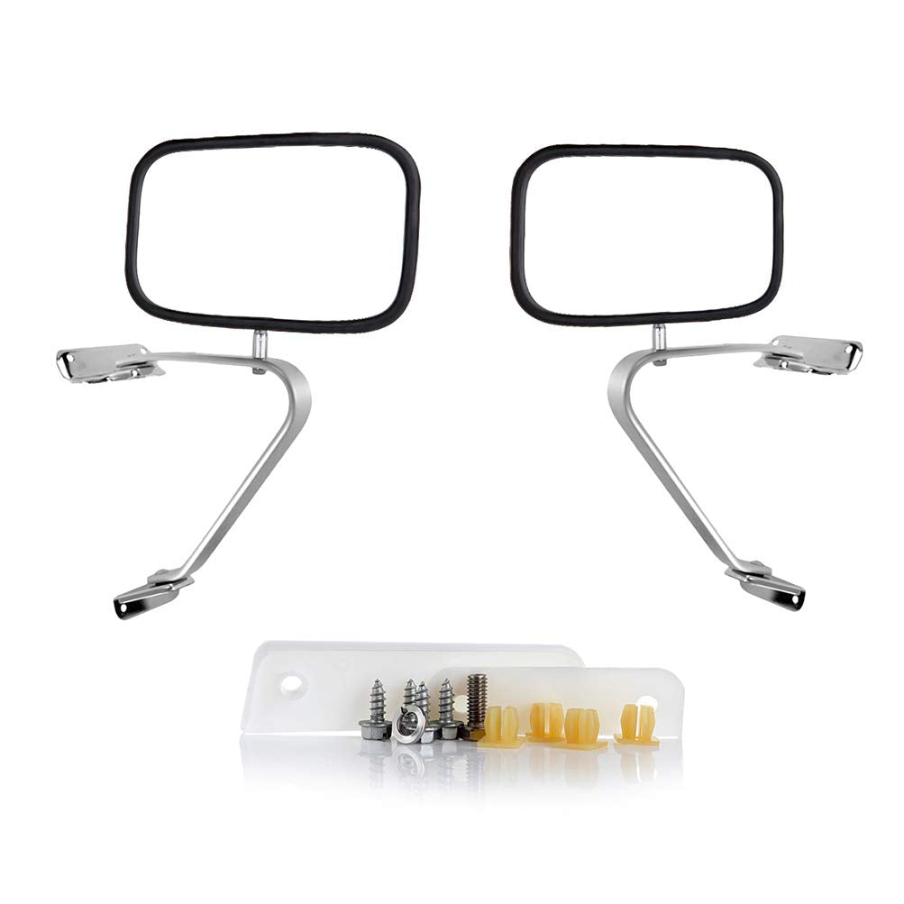 ECCPP front view mirror assembly showing complete replacement and precise fit